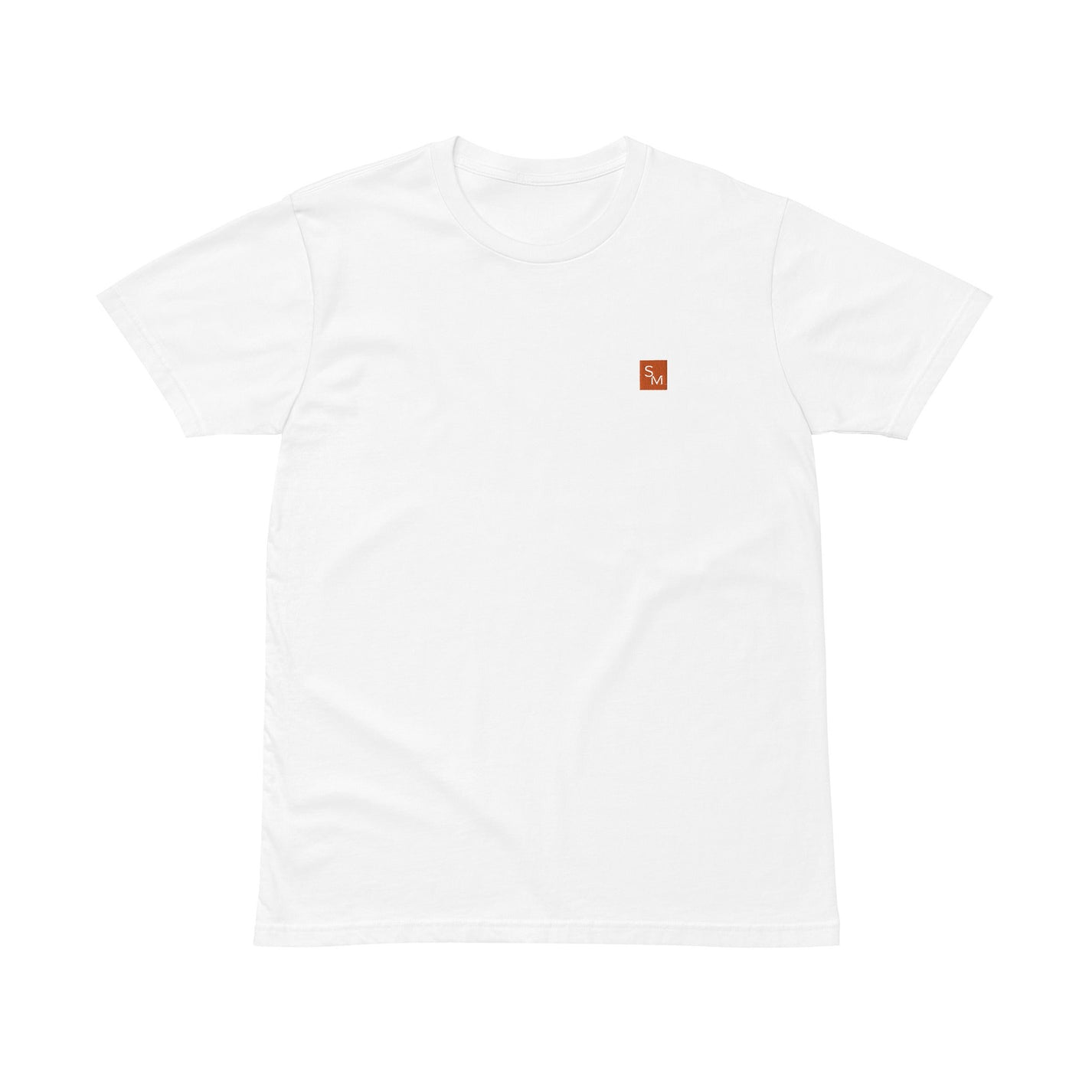 SM T-shirt front white