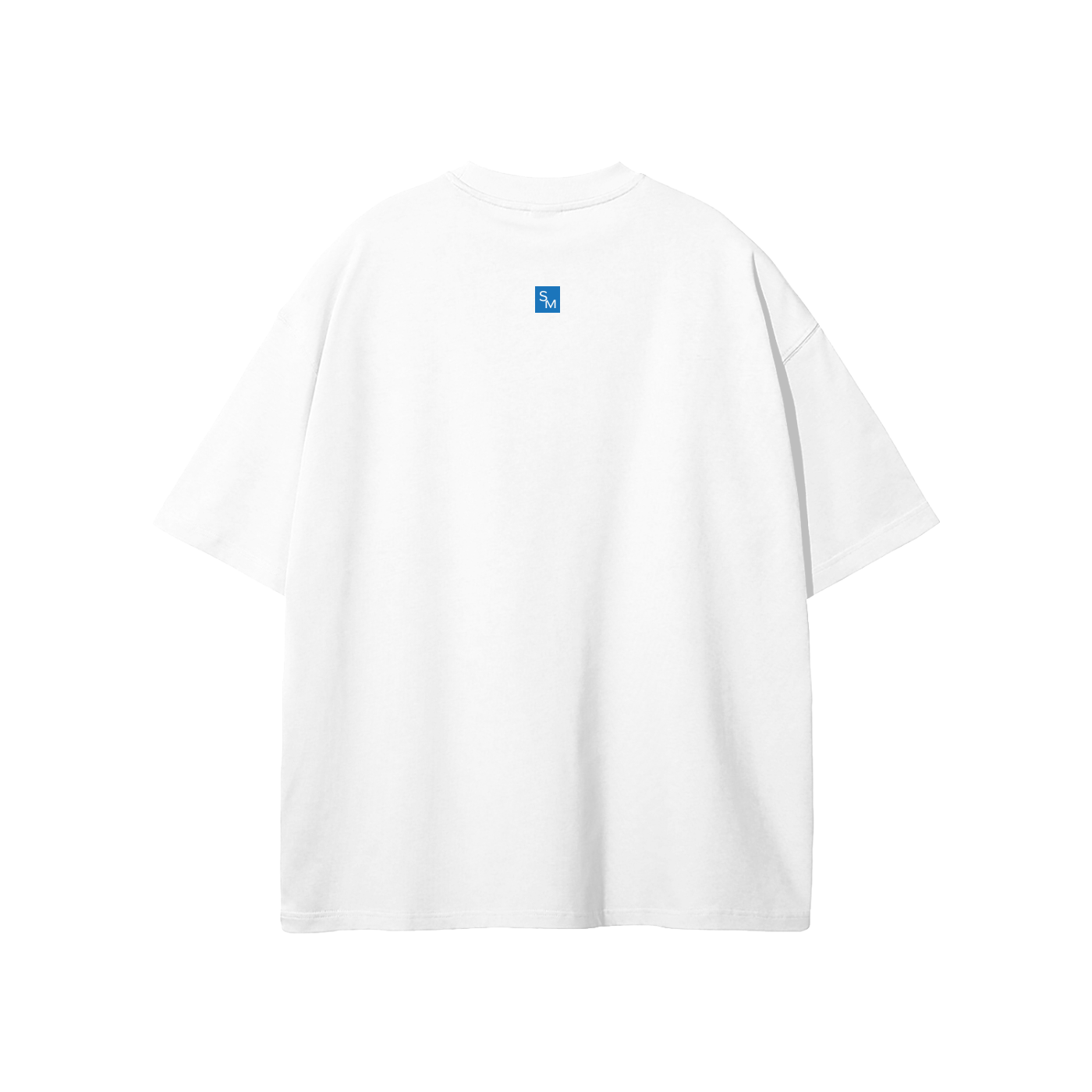 SM Head In The Clouds T-shirt white back