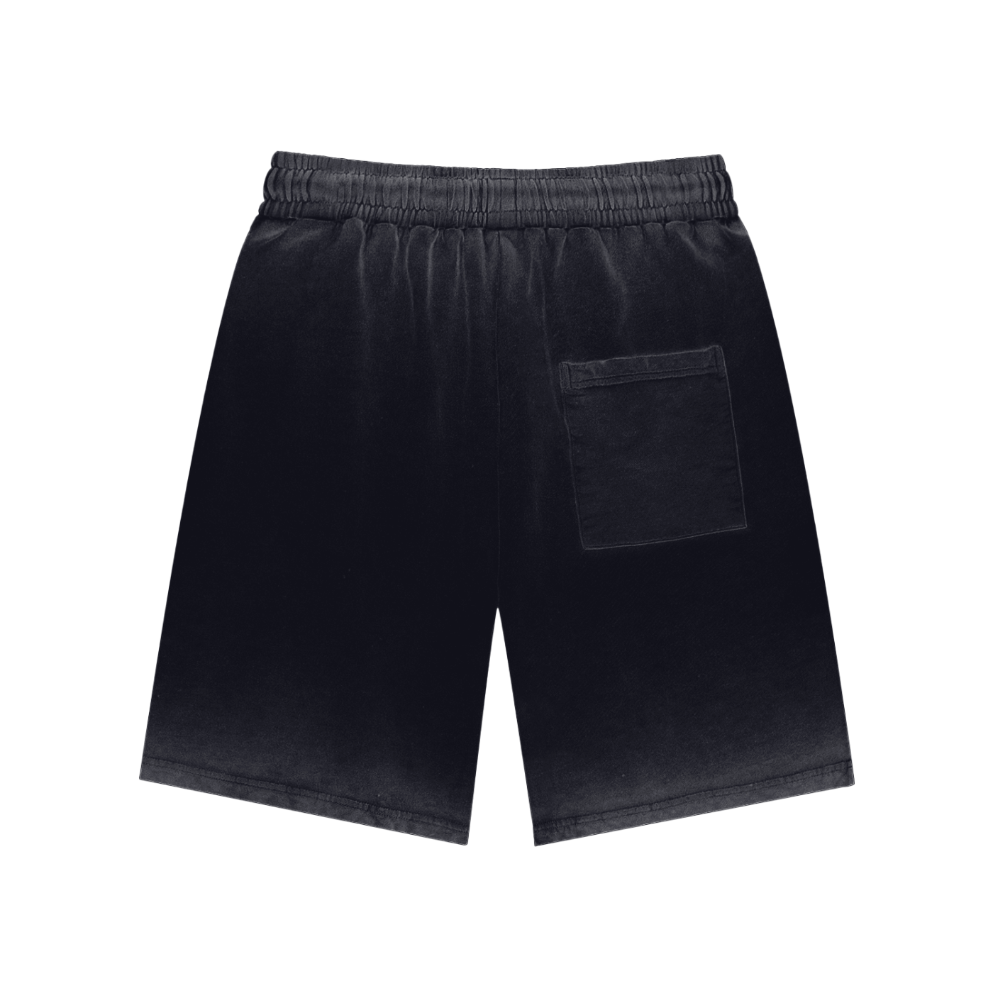 SM Sig. Reverse Dyed Shorts black back