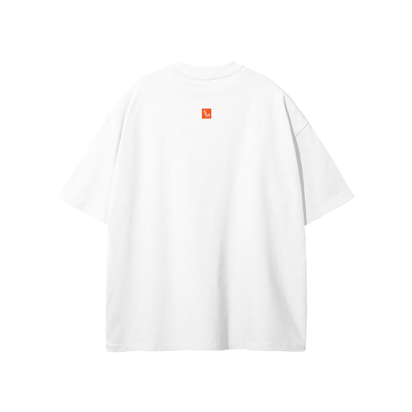 SM Life's A Peach T-shirt white back
