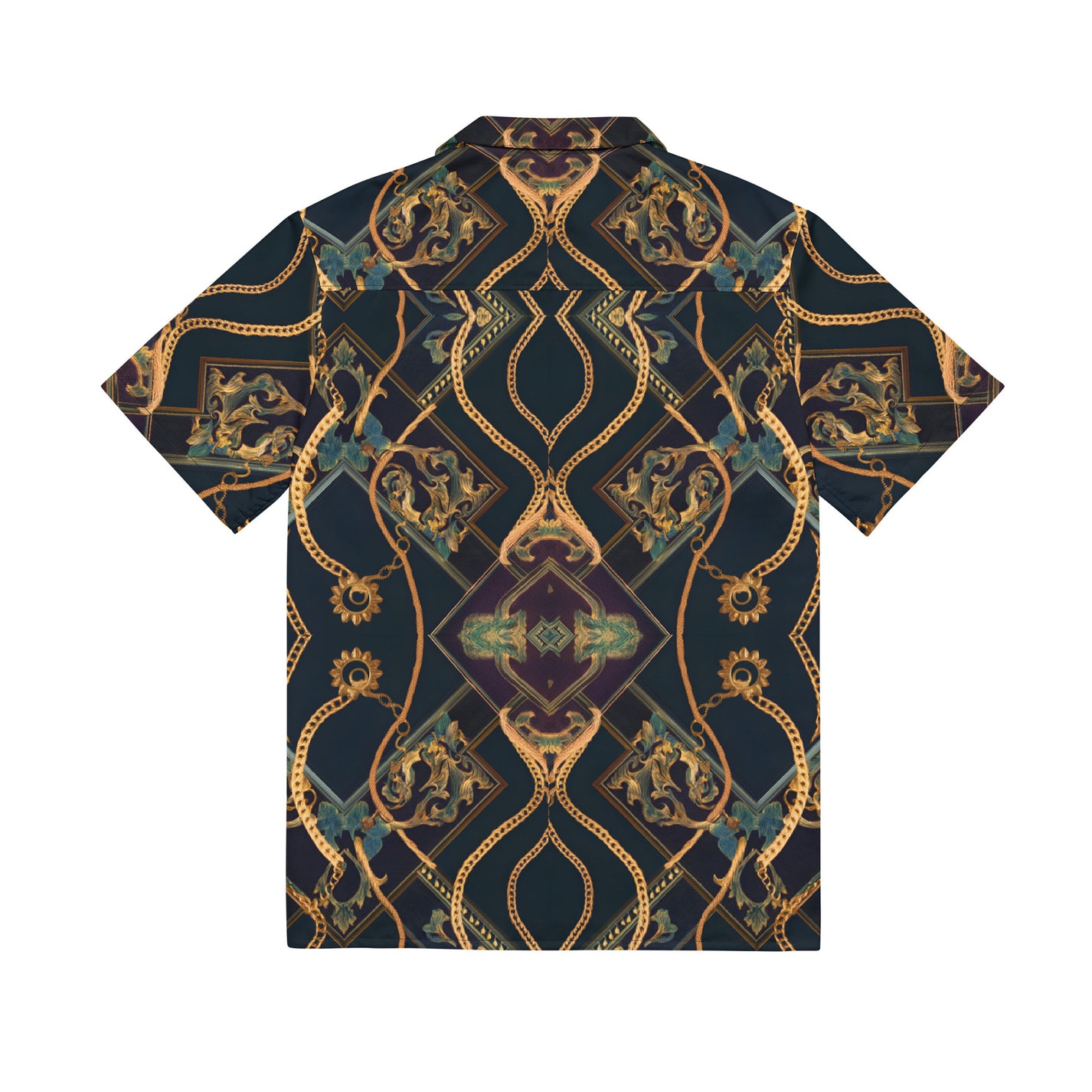 SM Gilded Waves Shirt Burnham back