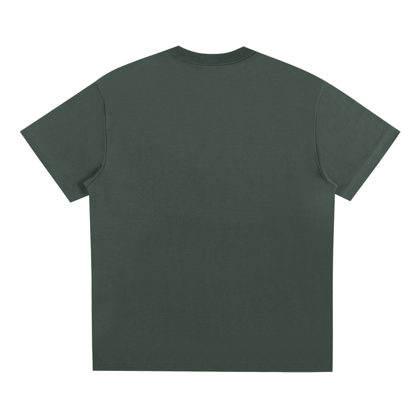 SM Emblem T-shirt green back
