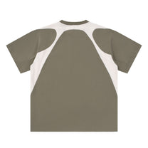 SM Graffiti Stack T-shirt stone grey back
