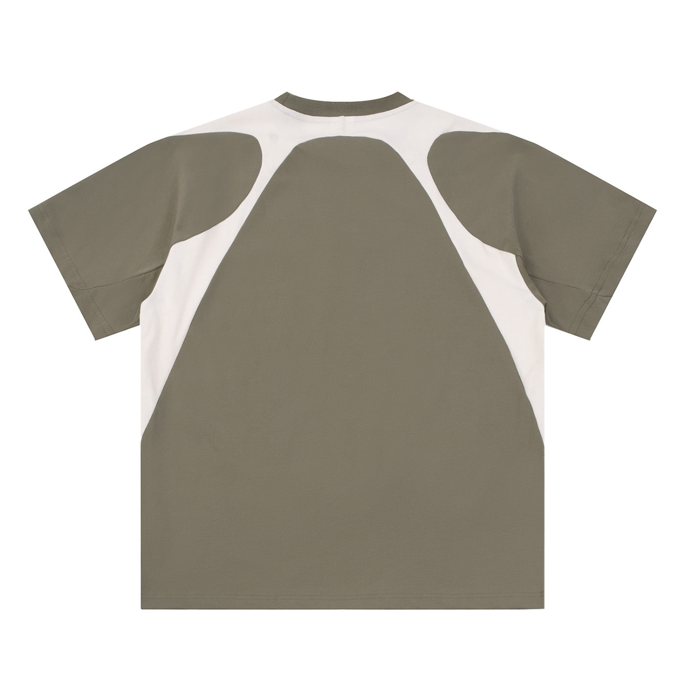 SM Graffiti Stack T-shirt stone grey back