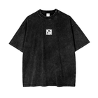 SM Acid Wash T-Shirt black front