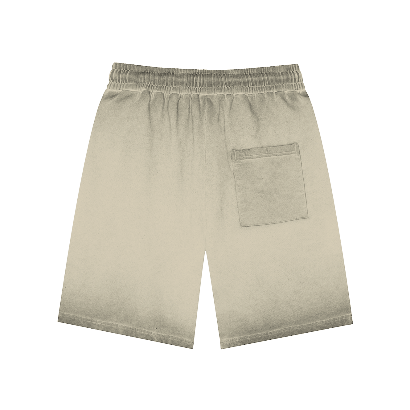 SM Sig. Reverse Dyed Shorts sand back