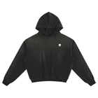 SM Sunfade Boxy Hoodie black front