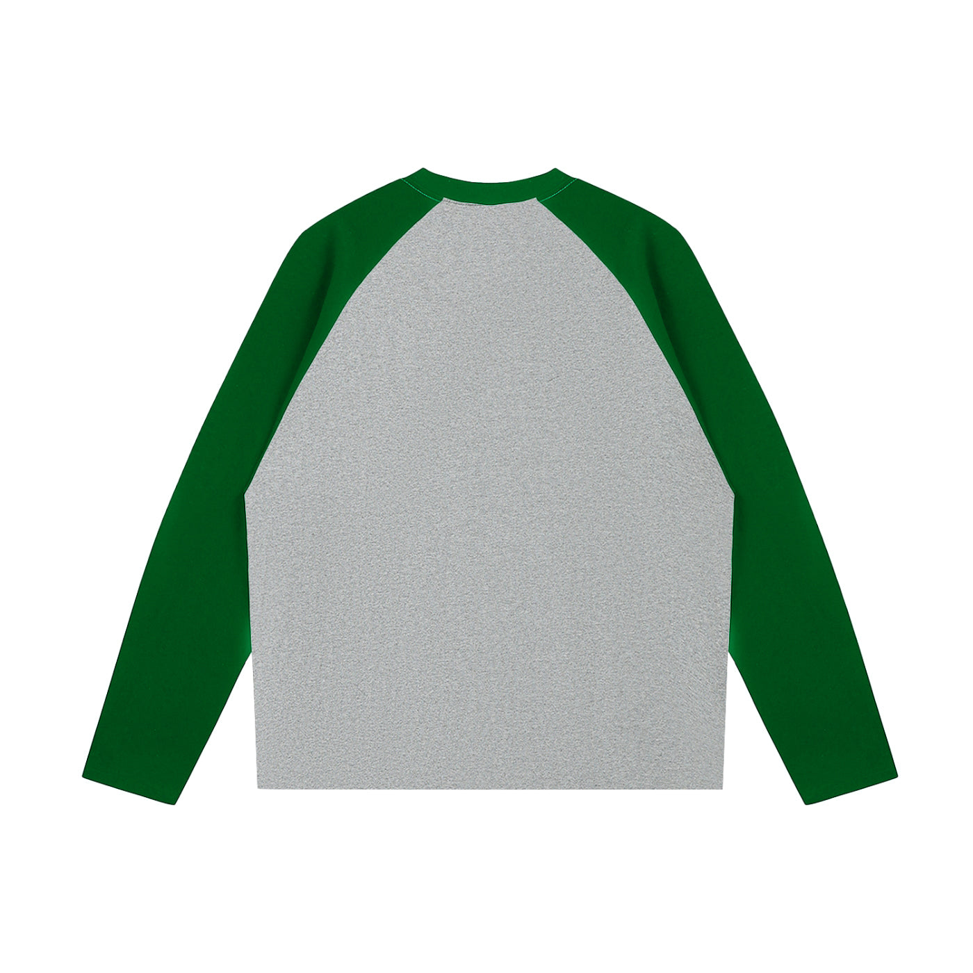SM Retro Raglan Long-Sleeve T-shirt grey back
