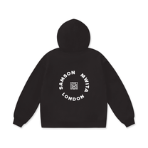 SM London Hoodie black back