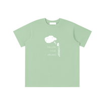 SM Follow Your Dreams Kids T-shirt green front