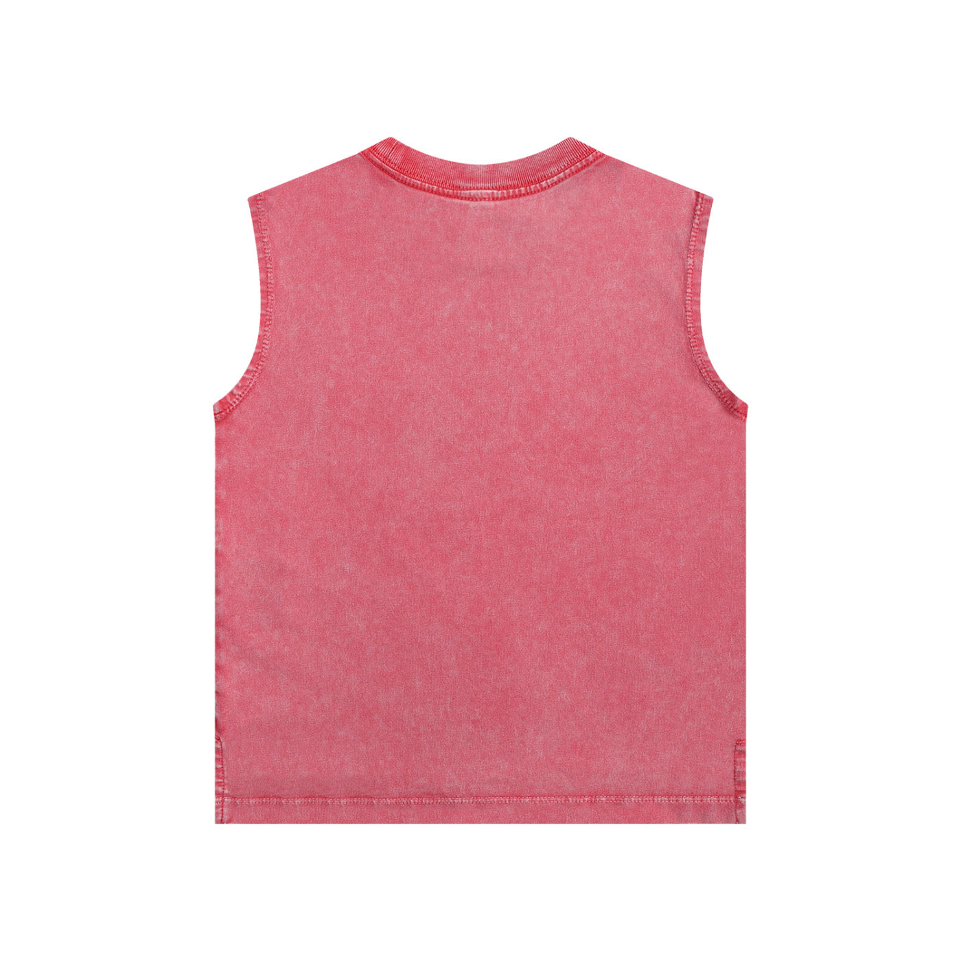 SM Snow Washed Kids Tank Top watermelon red back