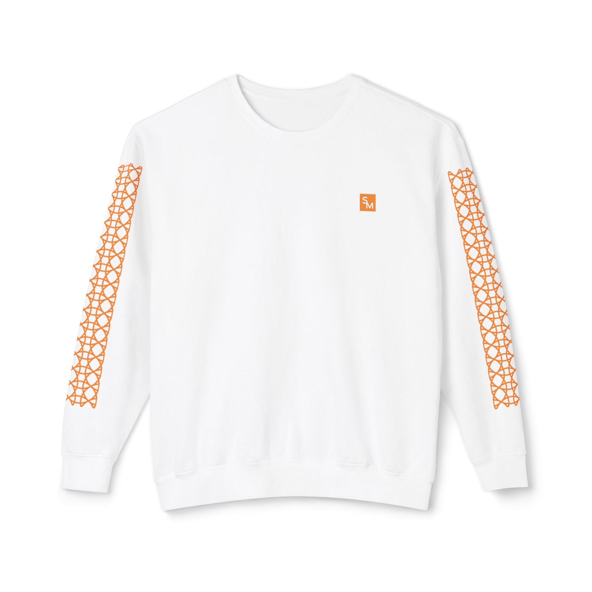 SM Spine Sweatshirt white front
