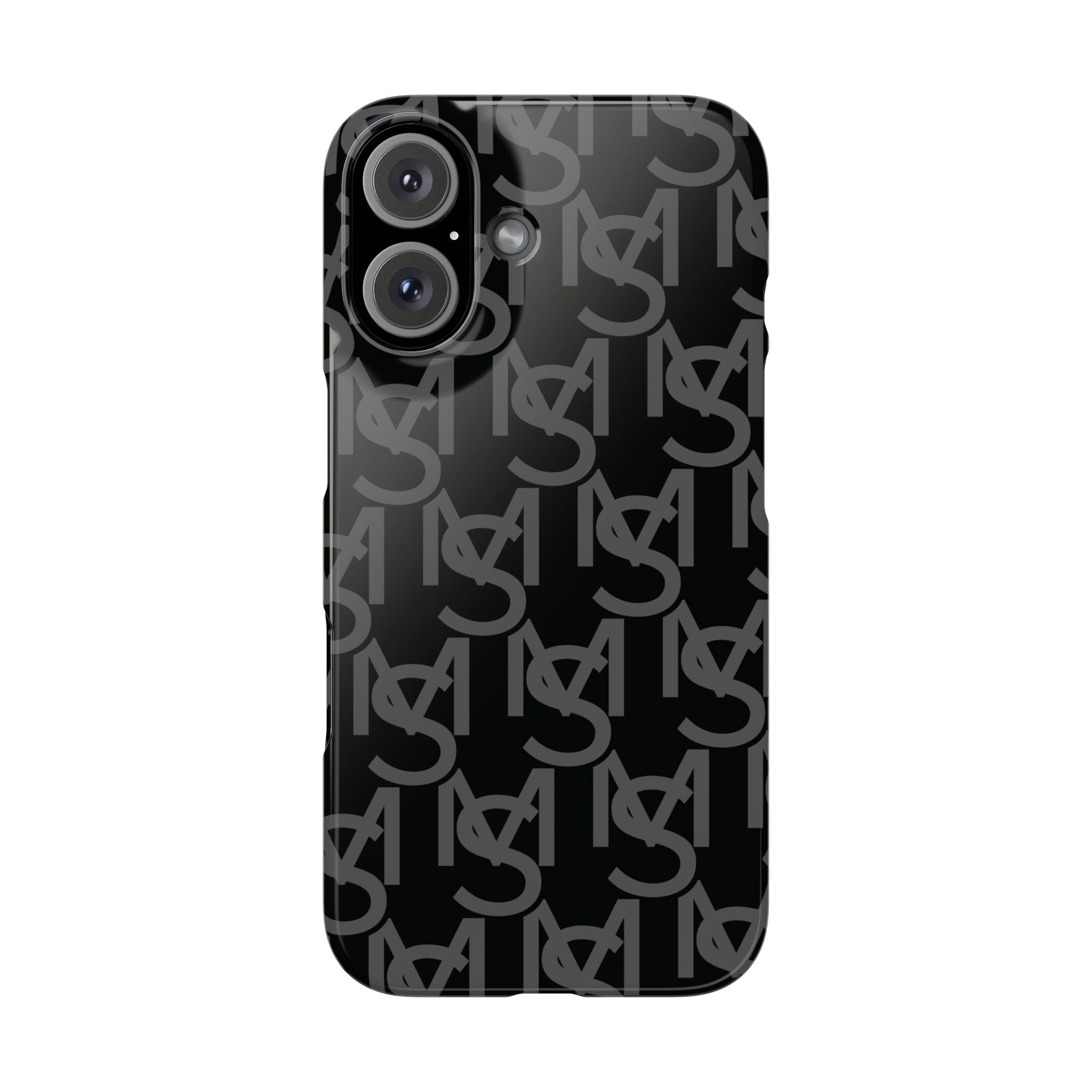 SM Monogram iPhone Case