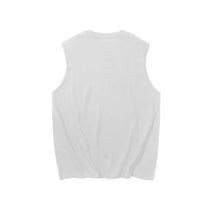 SM Sig. Sleeveless Tank Top off-white back