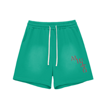 SM Echo Fleur Shorts green front