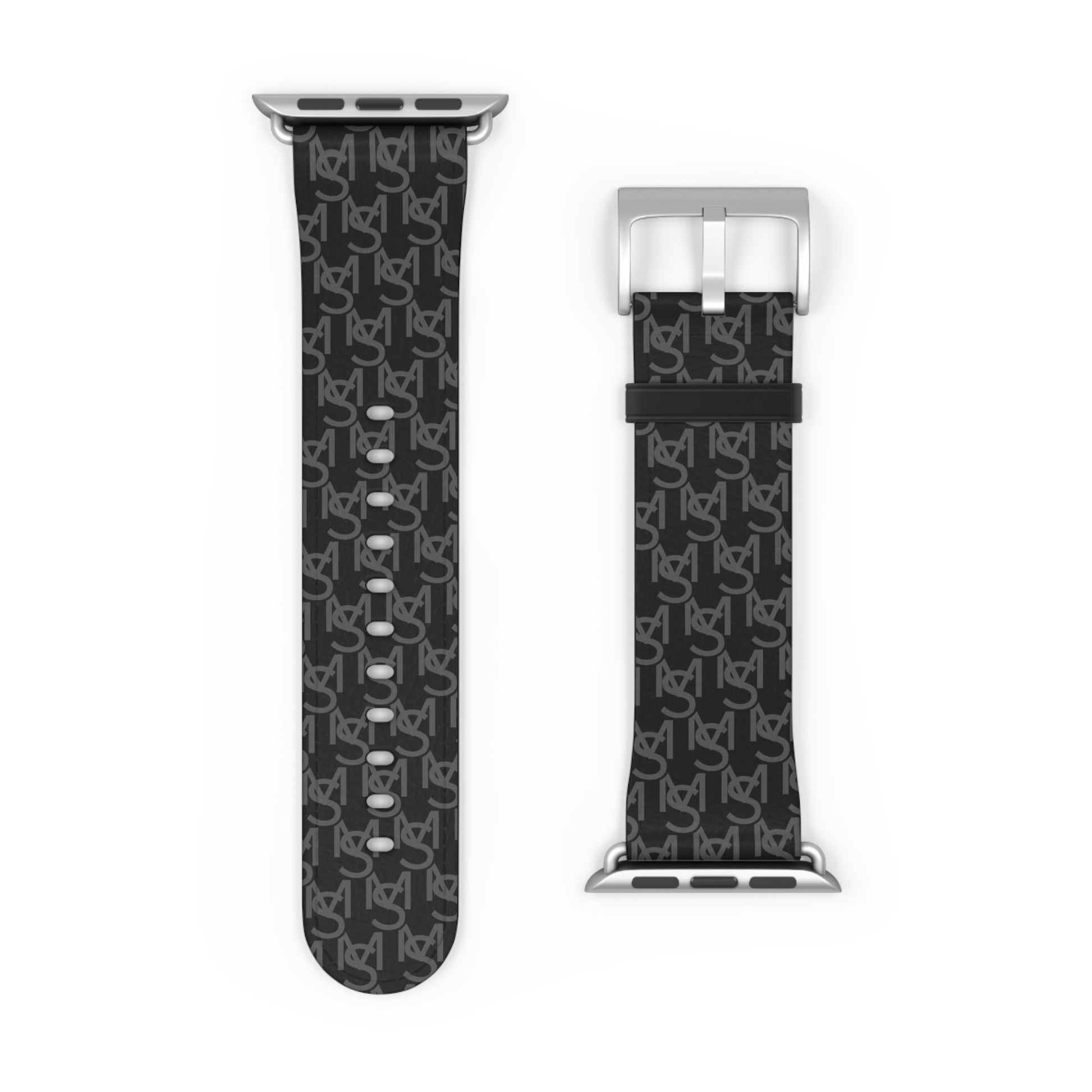 SM Monogram Apple Watch Strap