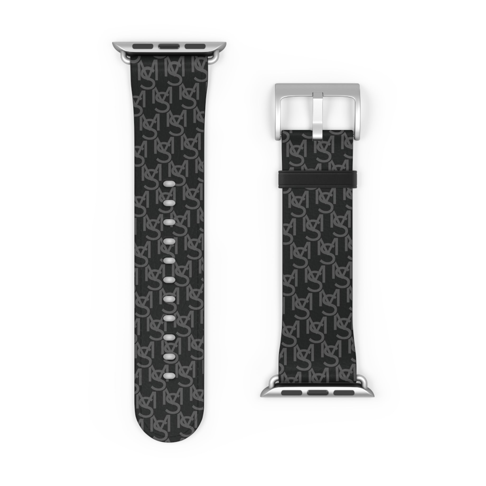 SM Monogram Apple Watch Strap