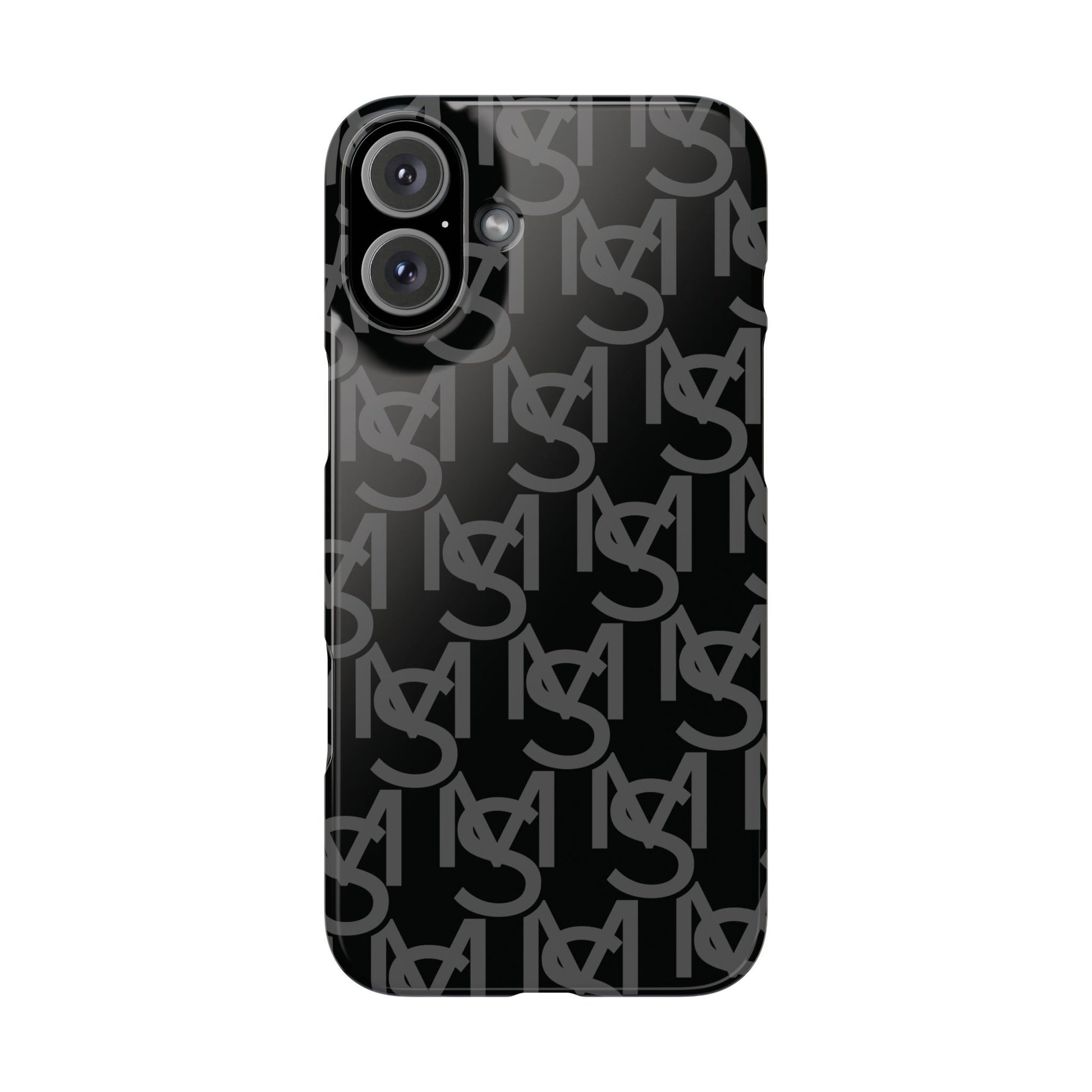 SM Monogram iPhone Case