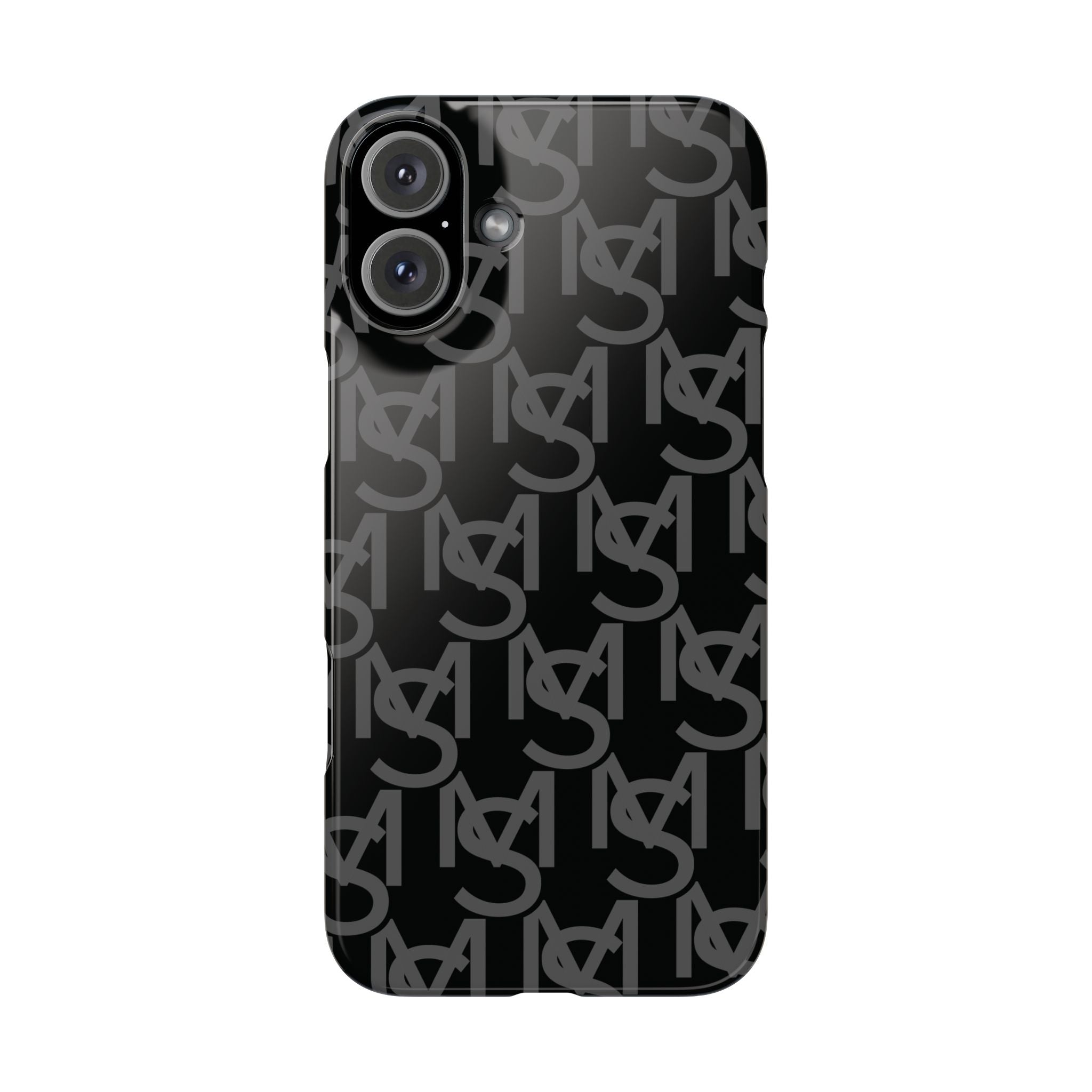 SM Monogram iPhone Case