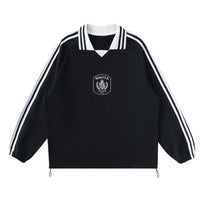 SM Royal Emblem Panel Sweatshirt black front