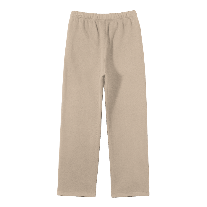 SM Fleece Straight Leg Trousers camel back
