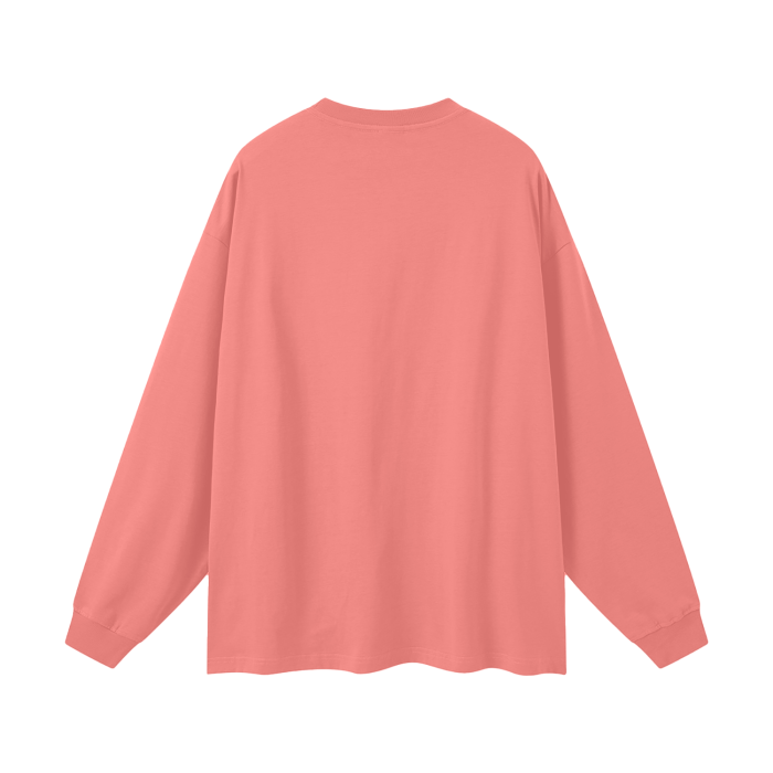 SM Sig. Long Sleeve T-shirt watermelon red back