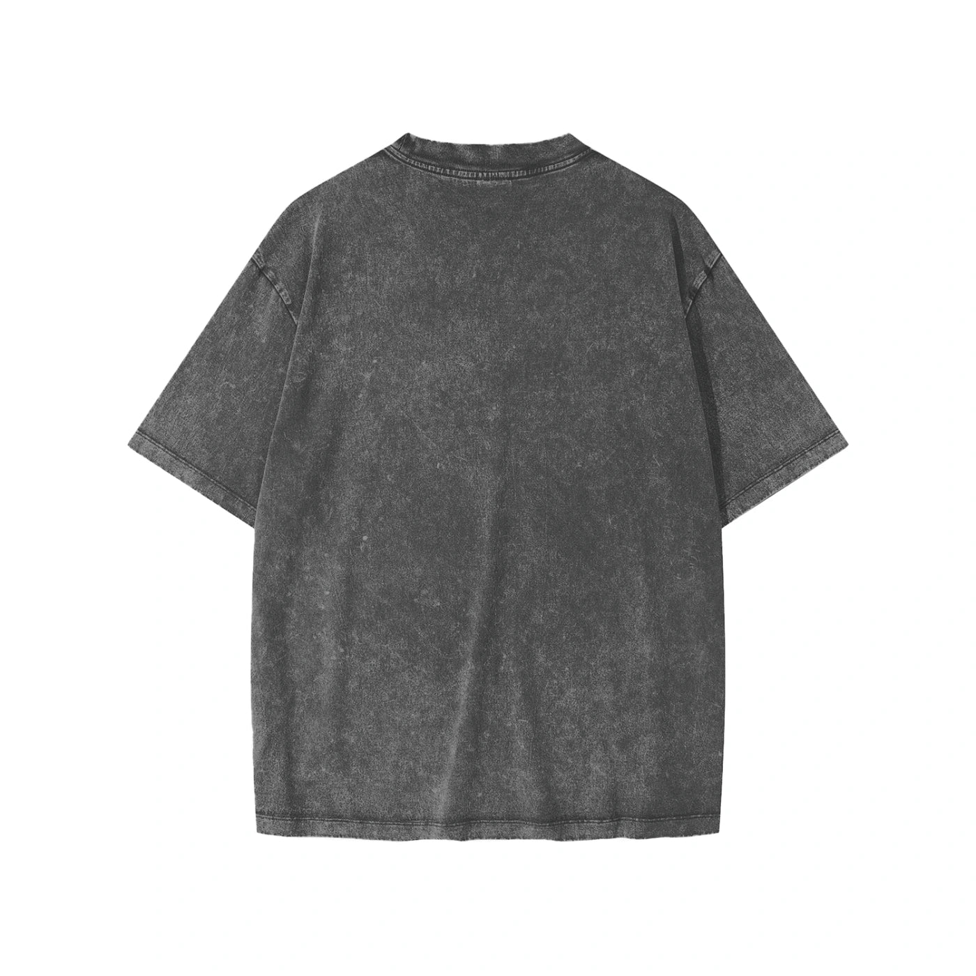 SM Snow Washed Kids T-shirt pink front charcoal back