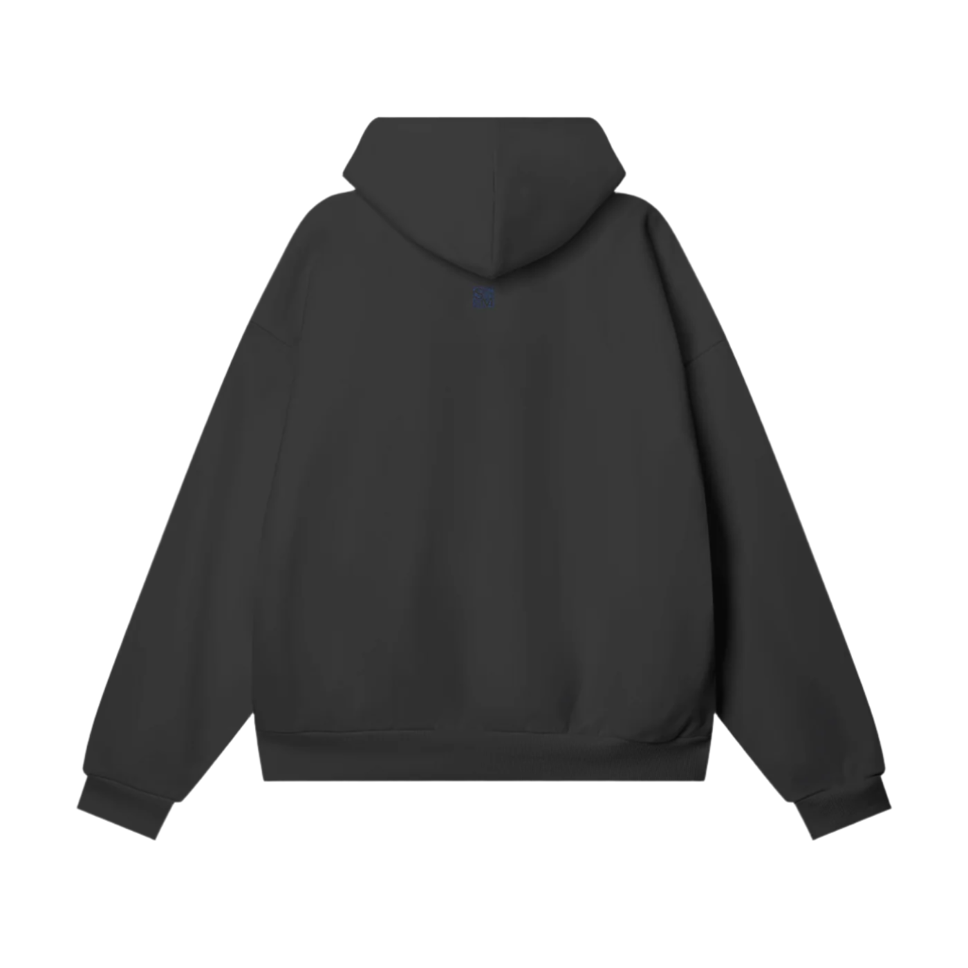 SM Baroque Bloom Hoodie black back