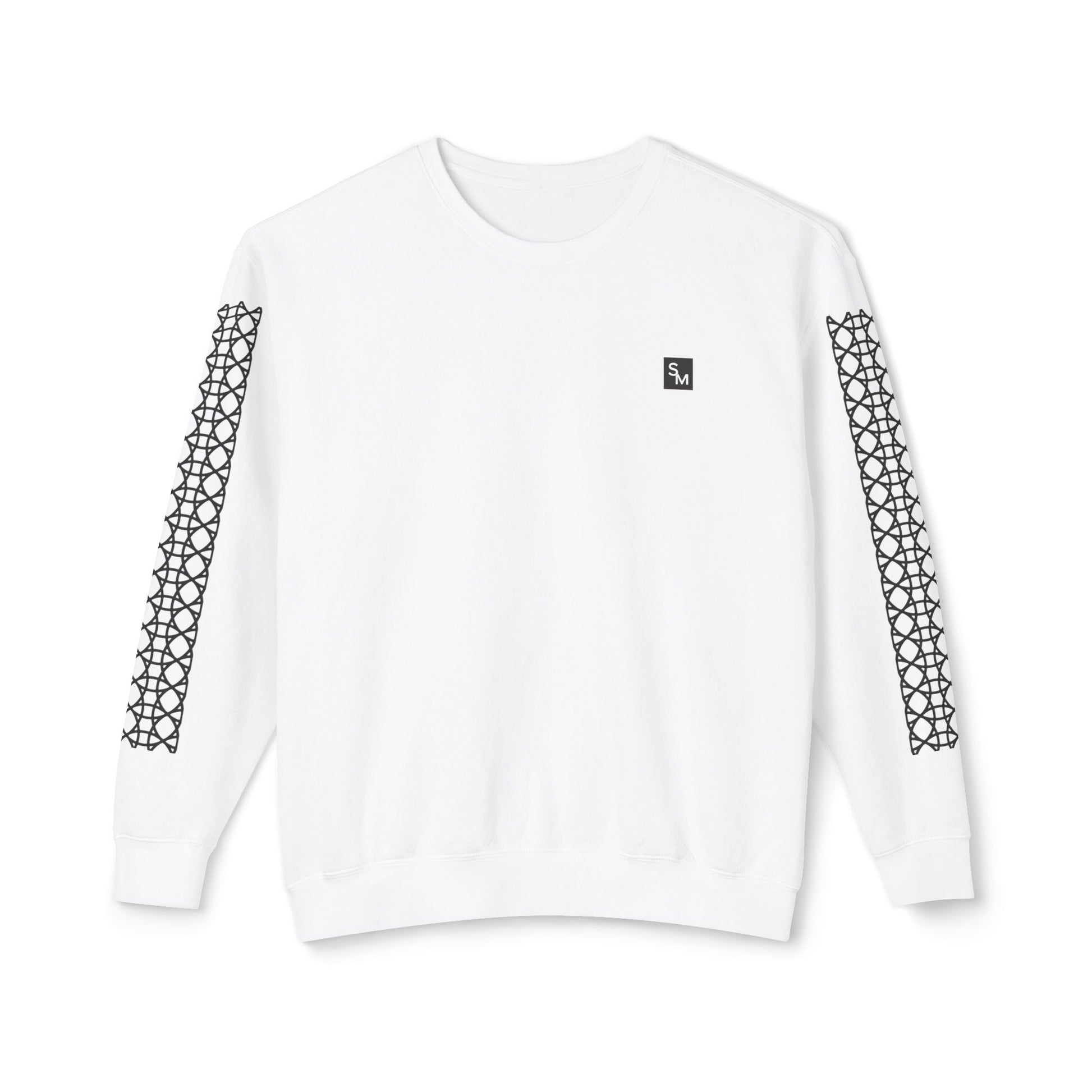 SM Spine Sweatshirt white front
