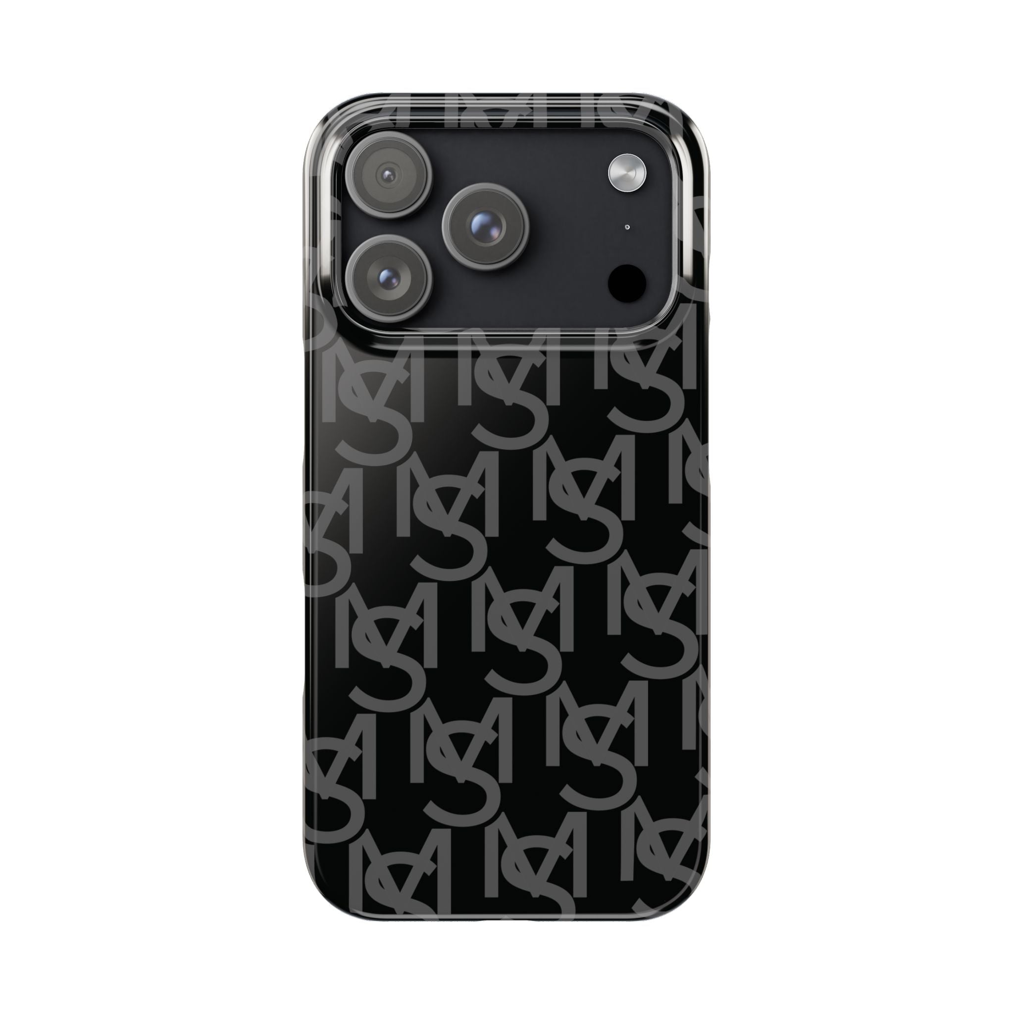 SM Monogram iPhone Case