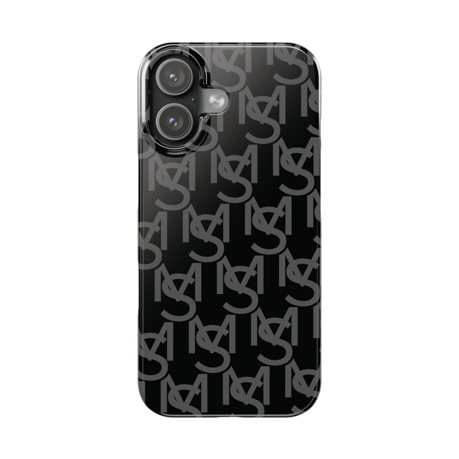 SM Monogram iPhone Case