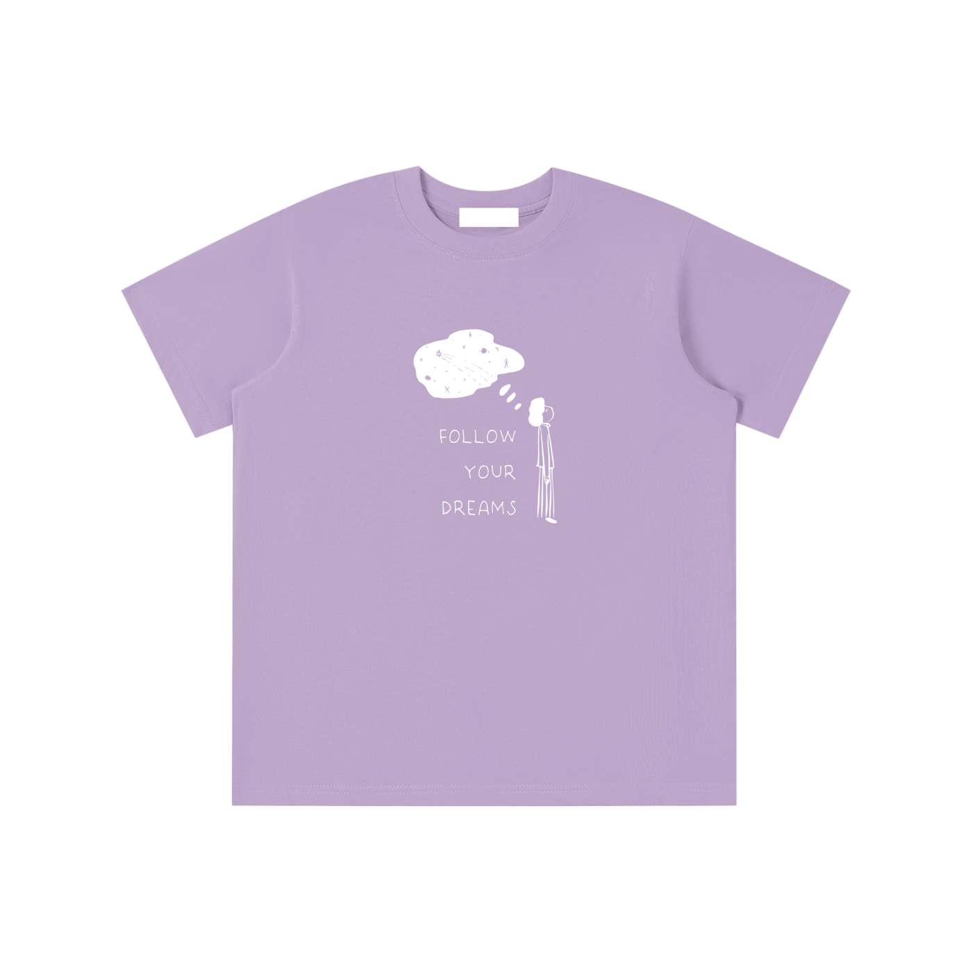 SM Follow Your Dreams Kids T-shirt purple front