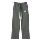 SM Fleece Straight Leg Trousers dark grey front