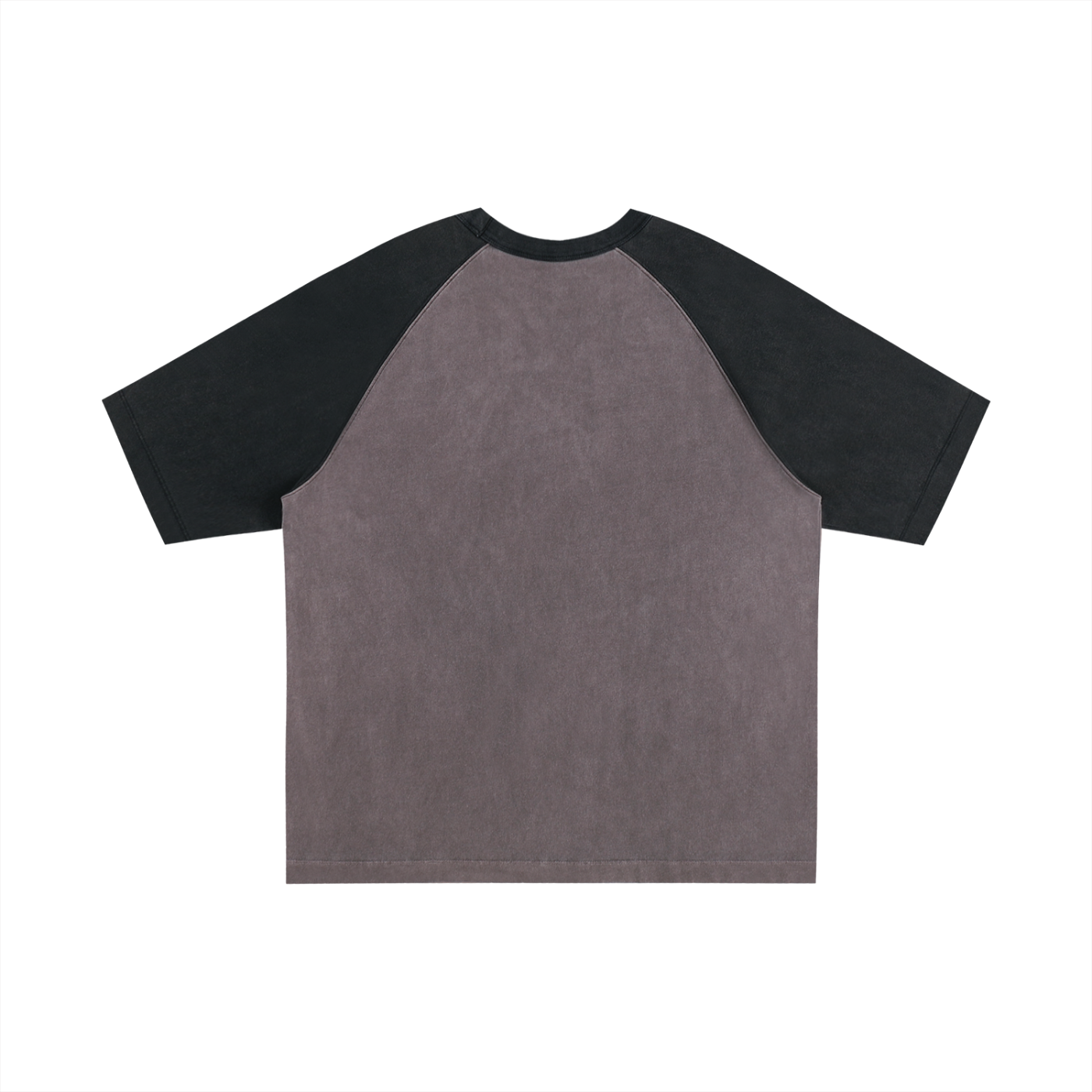 SM Royal Emblem T-shirt grey coffee back