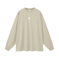 SM Sig. Long Sleeve T-shirt Sand front