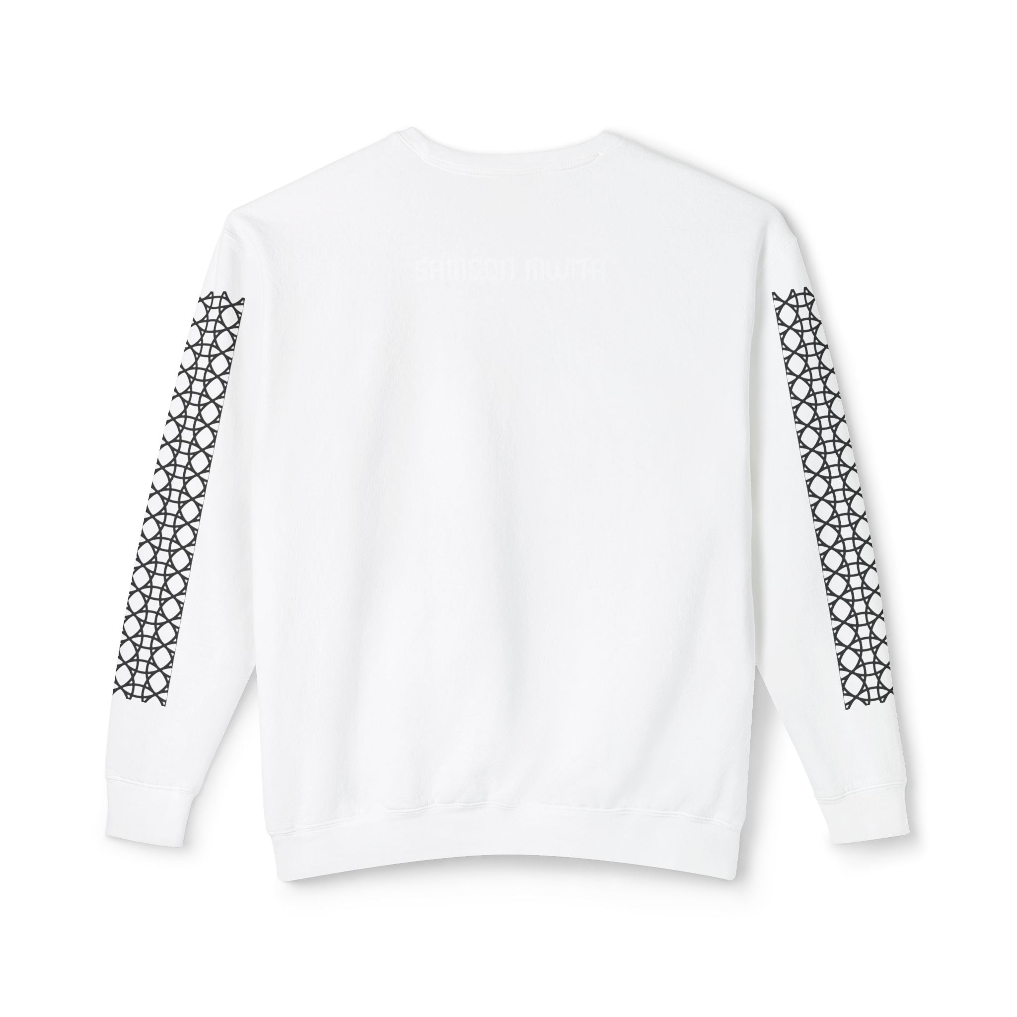 SM Spine Sweatshirt white back