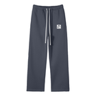 SM Fleece Straight Leg Trousers navy front