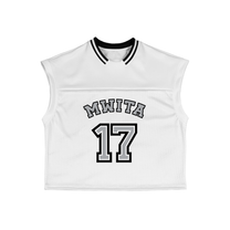SM Gridiron Tank Top white front