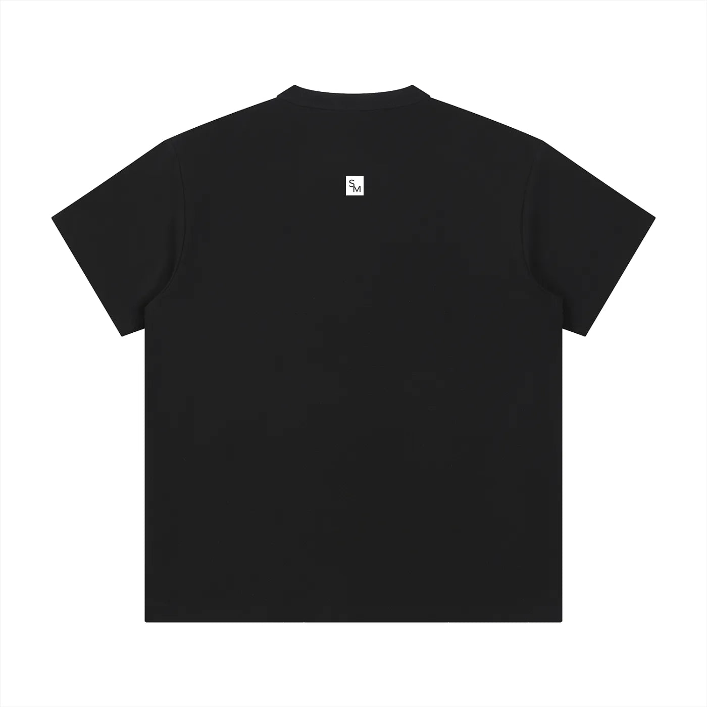 SM Sig. Henley T-shirt black back