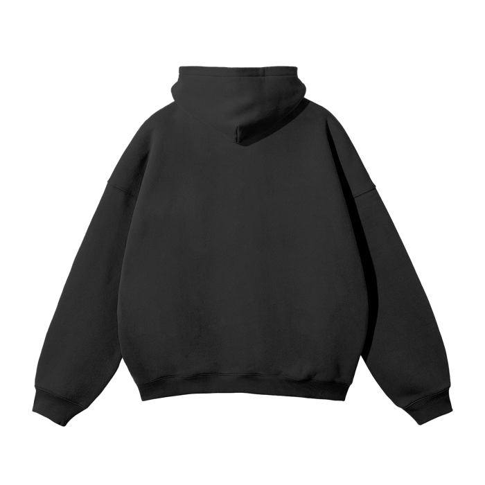 SM Sig. Fleece Hoodie black back