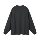 SM Sig. Long Sleeve T-shirt dark grey back