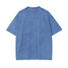 SM Acid Wash T-Shirt light blue back