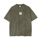 SM Acid Wash T-Shirt alpine green front