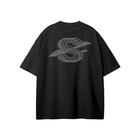 SM Carved Flight T-shirt black back