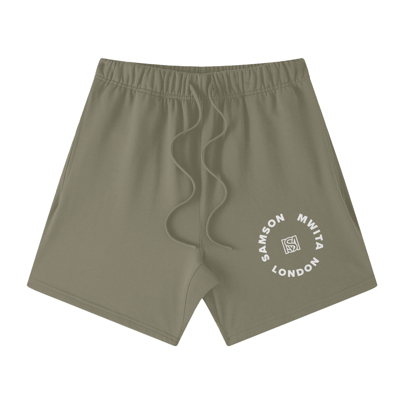 SM London Shorts stone grey front