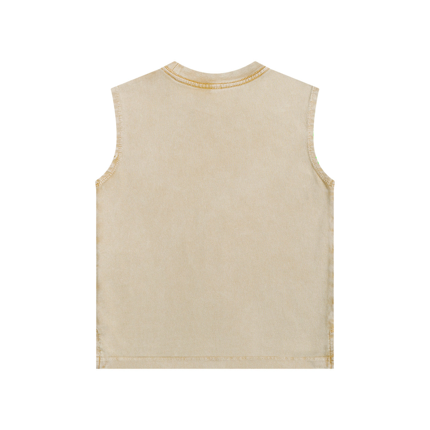 SM Snow Washed Kids Tank Top camel back