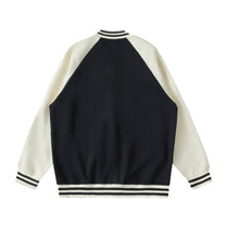 SM Varsity Jacket black back