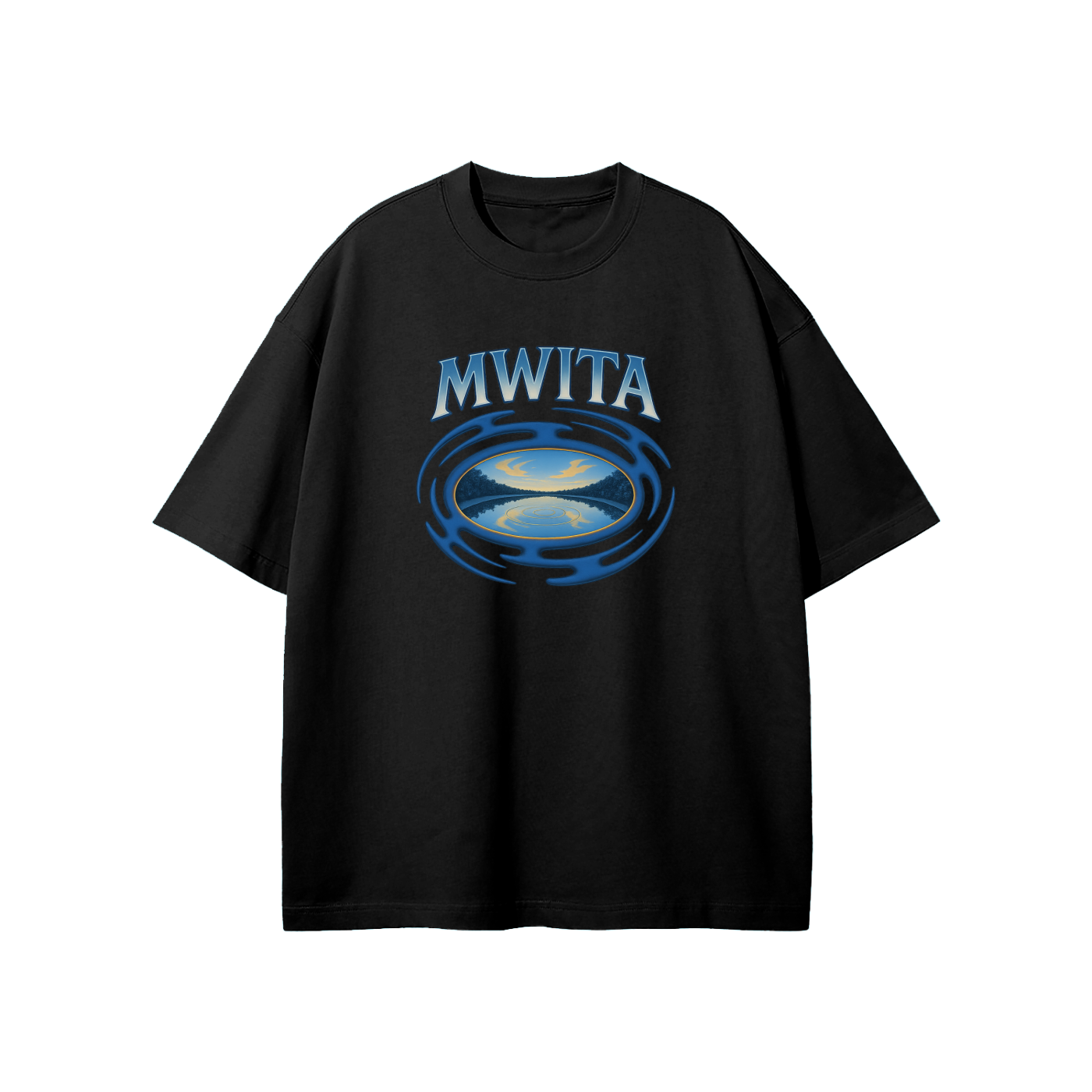 SM Halcyon T-shirt black front