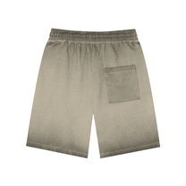 SM Sig. Reverse Dyed Shorts stone grey back