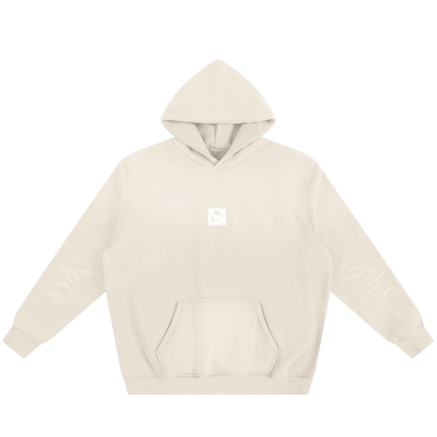 SM Sunfade Fleeced Hoodie amel front